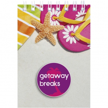 Logo trade business gifts image of: Desk-Mate® spiral A7 notebook