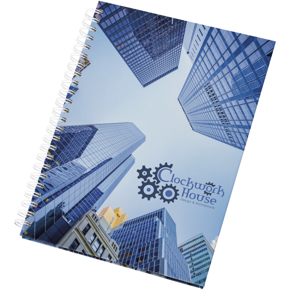 Logotrade advertising product picture of: Wire-o A5 notebook hard cover