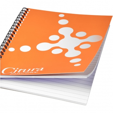 Logo trade corporate gifts picture of: Desk-Mate® A5 notebook synthetic cover