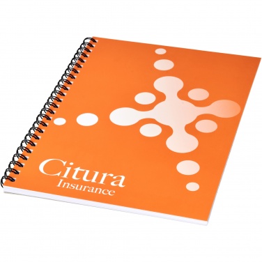 Logo trade promotional items picture of: Desk-Mate® A5 notebook synthetic cover