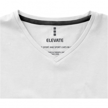 Logotrade advertising products photo of: Kawartha short sleeve men's organic V-neck t-shirt