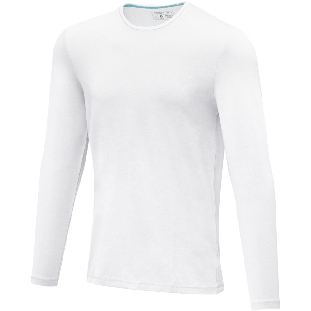Logotrade promotional item image of: Ponoka long sleeve men's organic t-shirt