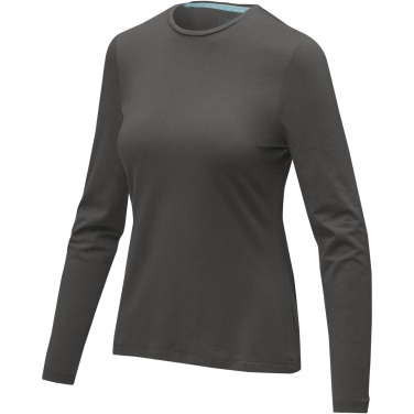 Logotrade advertising product image of: Ponoka long sleeve women's organic t-shirt