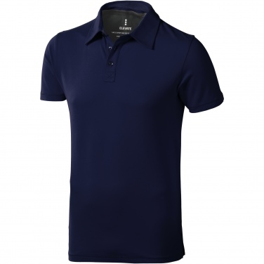 Logo trade promotional merchandise image of: Markham short sleeve men's stretch polo