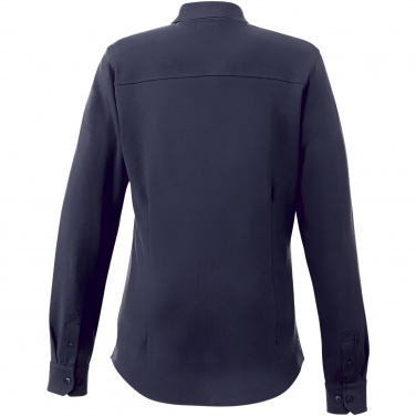Logo trade promotional merchandise picture of: Bigelow long sleeve women's pique shirt