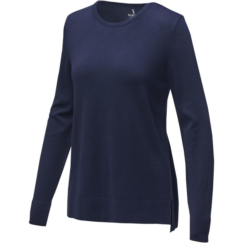 Logo trade corporate gift photo of: Merrit women's crewneck pullover