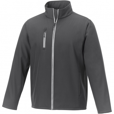 Logo trade promotional giveaways picture of: Orion men's softshell jacket