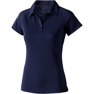 Logo trade promotional giveaway photo of: Ottawa short sleeve women's cool fit polo