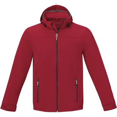 Logo trade promotional merchandise image of: Langley men's softshell jacket