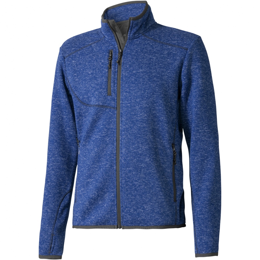 Logo trade promotional giveaways image of: Tremblant men's knit jacket