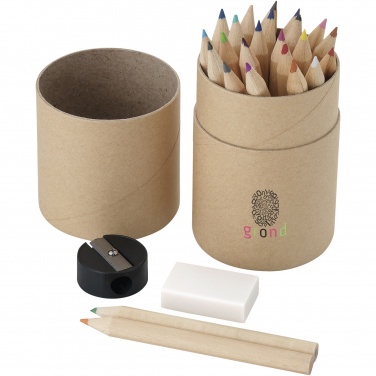 Logotrade business gifts photo of: Woodby 26-piece coloured pencil set
