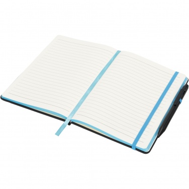 Logo trade corporate gift photo of: Noir Edge medium notebook