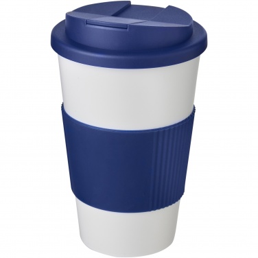 Logotrade promotional items photo of: Americano® 350 ml tumbler with grip & spill-proof lid