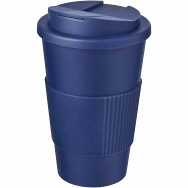Logotrade corporate gift image of: Americano® 350 ml tumbler with grip & spill-proof lid