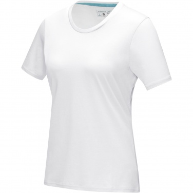 Logo trade promotional items image of: Azurite short sleeve women’s organic t-shirt