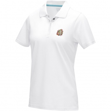 Logotrade promotional items photo of: Graphite short sleeve women’s organic polo