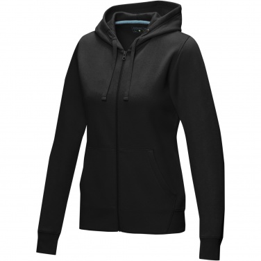 Logotrade promotional giveaway picture of: Ruby women’s organic recycled full zip hoodie