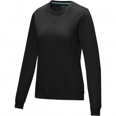 Logo trade promotional giveaways picture of: Jasper women’s organic recycled crewneck sweater