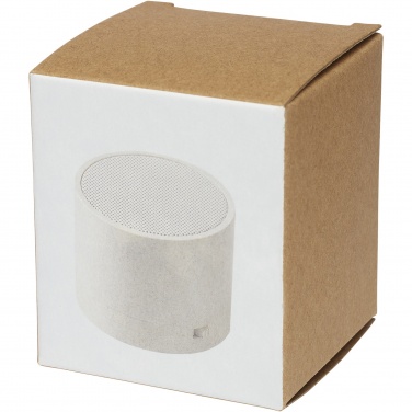 Logotrade promotional item picture of: Kikai wheat straw Bluetooth® speaker