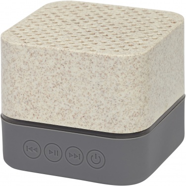 Logotrade promotional item picture of: Aira wheat straw Bluetooth® speaker