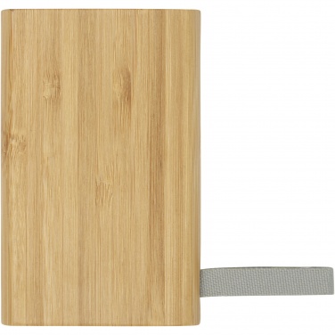 Logotrade promotional giveaway image of: Tulda 5000 mAh bamboo power bank