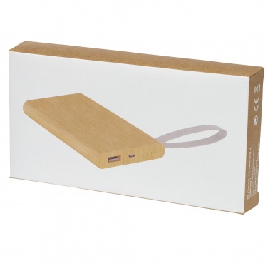 Logotrade promotional merchandise photo of: Tulda 5000 mAh bamboo power bank