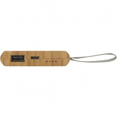 Logotrade corporate gifts photo of: Tulda 5000 mAh bamboo power bank
