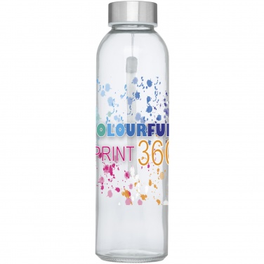 Logo trade promotional merchandise picture of: Bodhi 500 ml glass water bottle