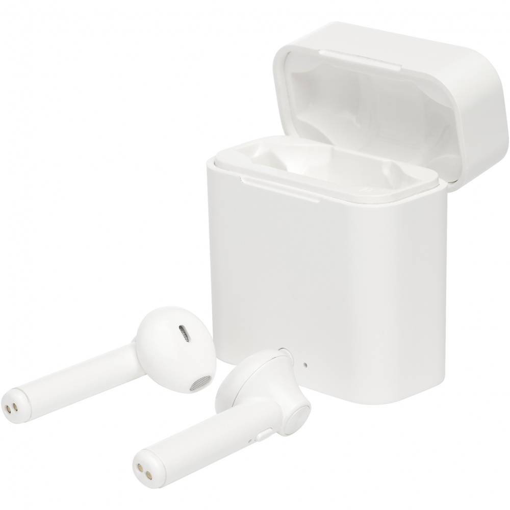 Logo trade promotional merchandise picture of: Volantis UVC True Wireless auto pair earbuds