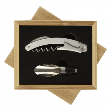 Logo trade promotional merchandise picture of: Merlou 2-piece wine set