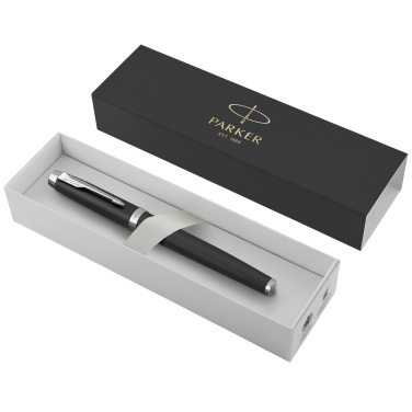 Logo trade promotional giveaways picture of: Parker IM rollerball pen