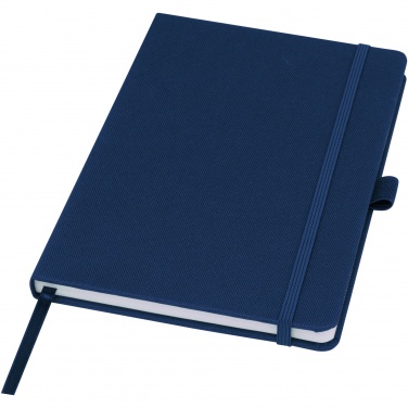 Logo trade advertising products image of: Honua A5 recycled paper notebook with recycled PET cover