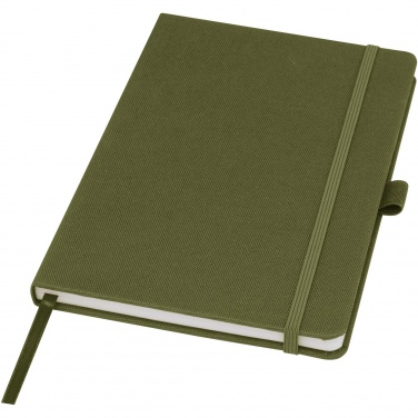 Logotrade promotional gift image of: Honua A5 recycled paper notebook with recycled PET cover