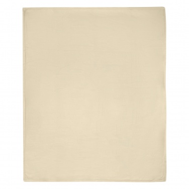 Logotrade promotional gift image of: Marigold GRS certified RPET polar fleece and sherpa blanket