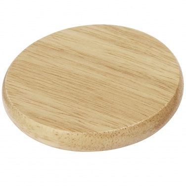 Logo trade business gift photo of: Scoll wooden coaster with bottle opener