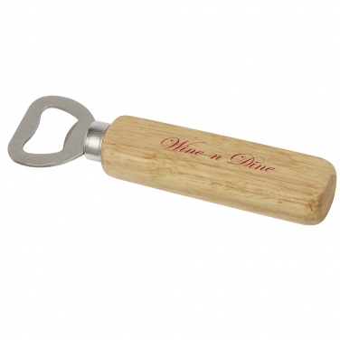 Logotrade promotional item image of: Brama wooden bottle opener