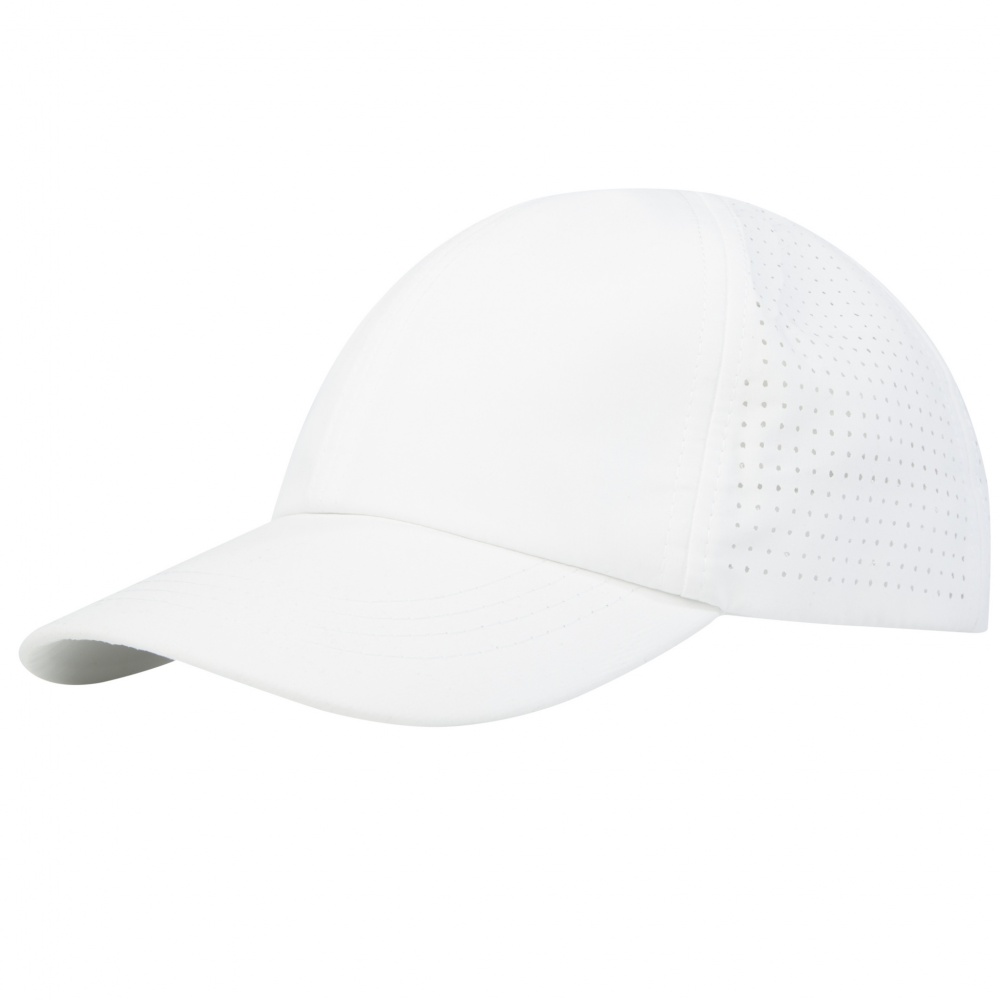 Logotrade promotional item picture of: Mica 6 panel GRS recycled cool fit cap
