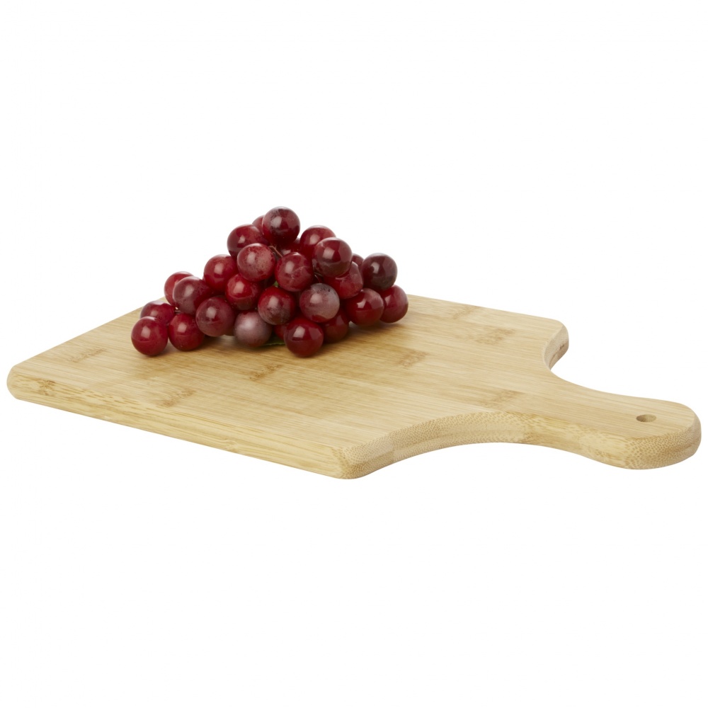 Logotrade promotional product image of: Quimet bamboo cutting board