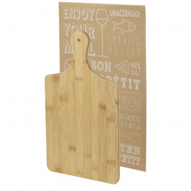 Logo trade business gifts image of: Baron bamboo cutting board