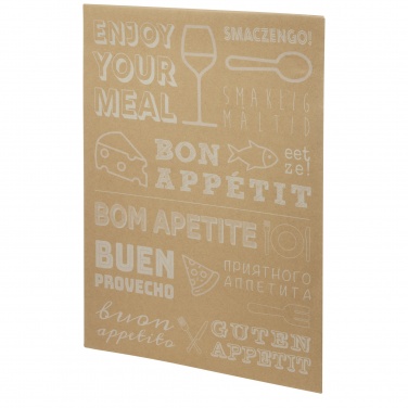 Logo trade promotional giveaway photo of: Harp bamboo cutting board
