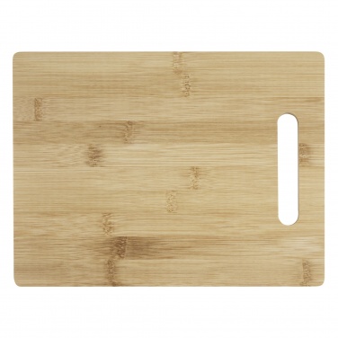 Logo trade promotional gift photo of: Basso bamboo cutting board