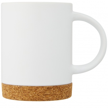 Logotrade promotional merchandise image of: Neiva 425 ml ceramic mug with cork base