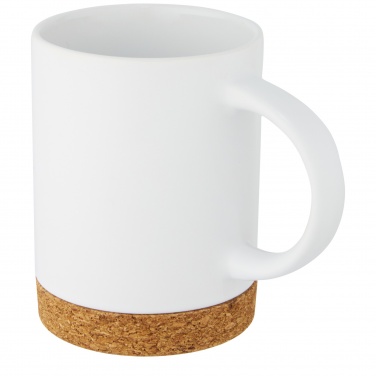 Logo trade promotional giveaways picture of: Neiva 425 ml ceramic mug with cork base