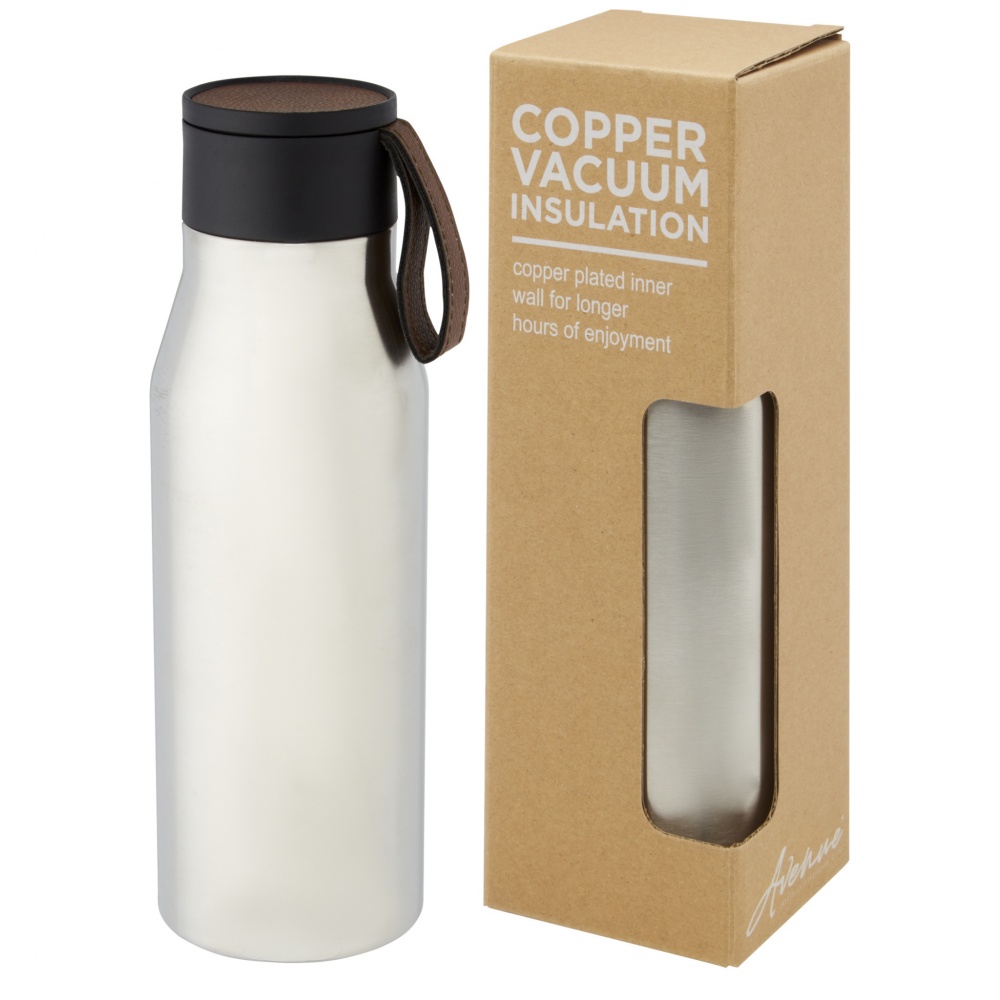Logo trade promotional merchandise photo of: Ljungan 500 ml copper vacuum insulated stainless steel bottle