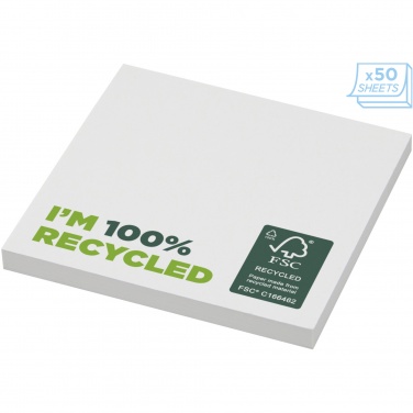 Logo trade promotional gifts picture of: Sticky-Mate® recycled sticky notes 75 x 75 mm