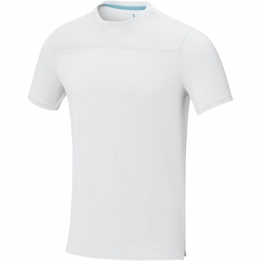 Logo trade promotional giveaway photo of: Borax short sleeve men's GRS recycled cool fit t-shirt