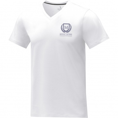 Logotrade promotional giveaway picture of: Somoto short sleeve men's V-neck t-shirt 