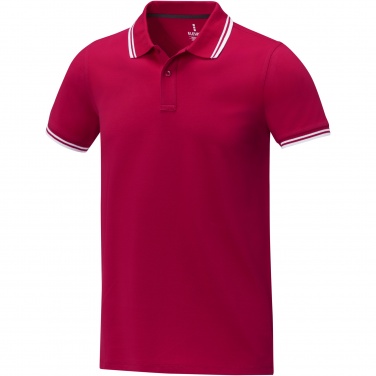 Logo trade promotional product photo of: Amarago short sleeve men's tipping polo