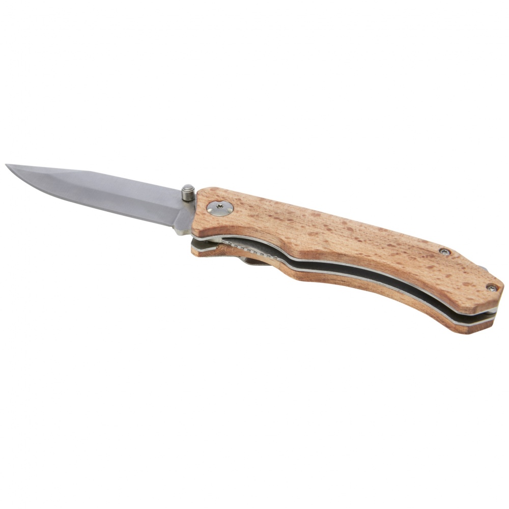 Logo trade promotional items image of: Dave pocket knife with belt clip