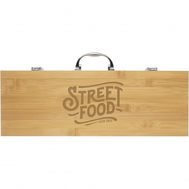 Logo trade promotional gifts image of: Churras 5-piece BBQ set